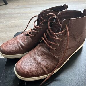 Ben Sherman Brown Leather Men's Shoes